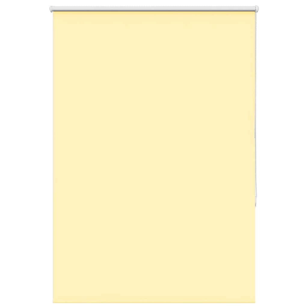 vidaXL Roleta zaciemniająca Żółta 95x150 cm Szerokość tkaniny 90,7 cm