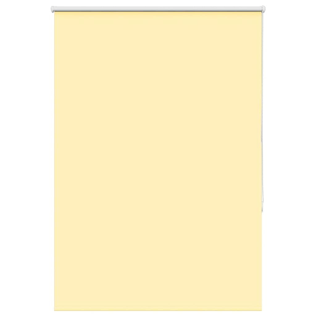 vidaXL Roleta zaciemniająca Żółta 105x150 cm Szerokość tkaniny 100,7cm