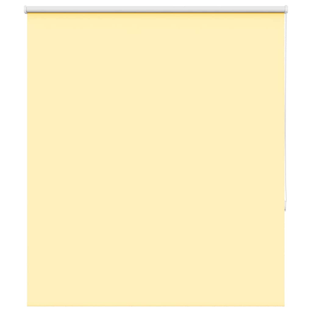 vidaXL Roleta zaciemniająca Żółta 135x150 cm Szerokość tkaniny 131,6cm