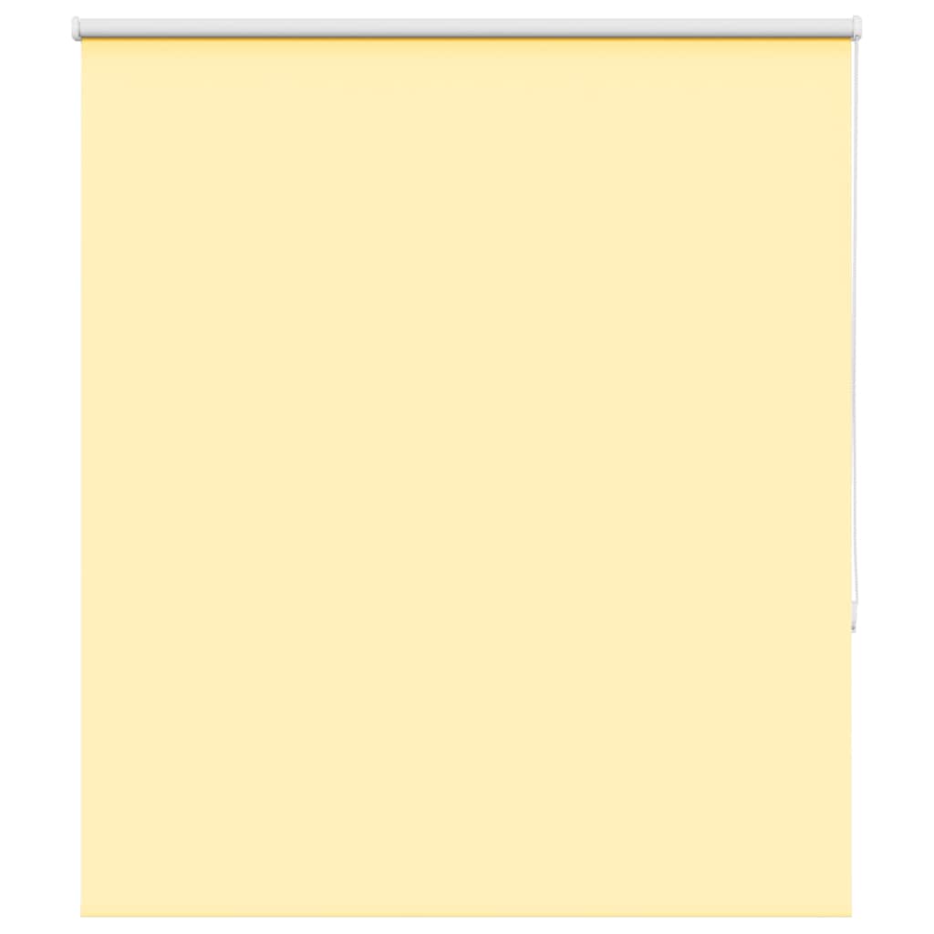vidaXL Roleta zaciemniająca Żółta 140x150 cm Szerokość tkaniny 136,6cm