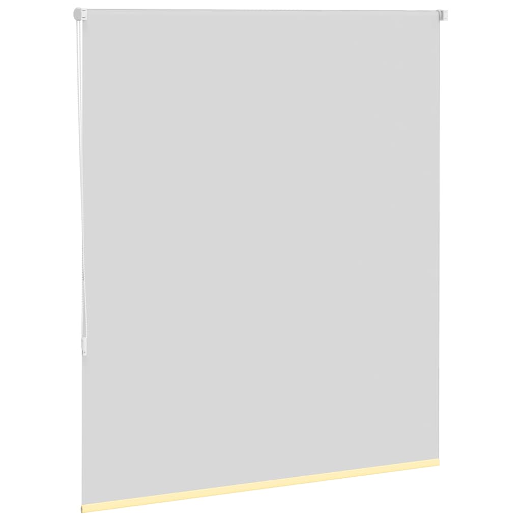 vidaXL Roleta zaciemniająca Żółta 140x150 cm Szerokość tkaniny 136,6cm