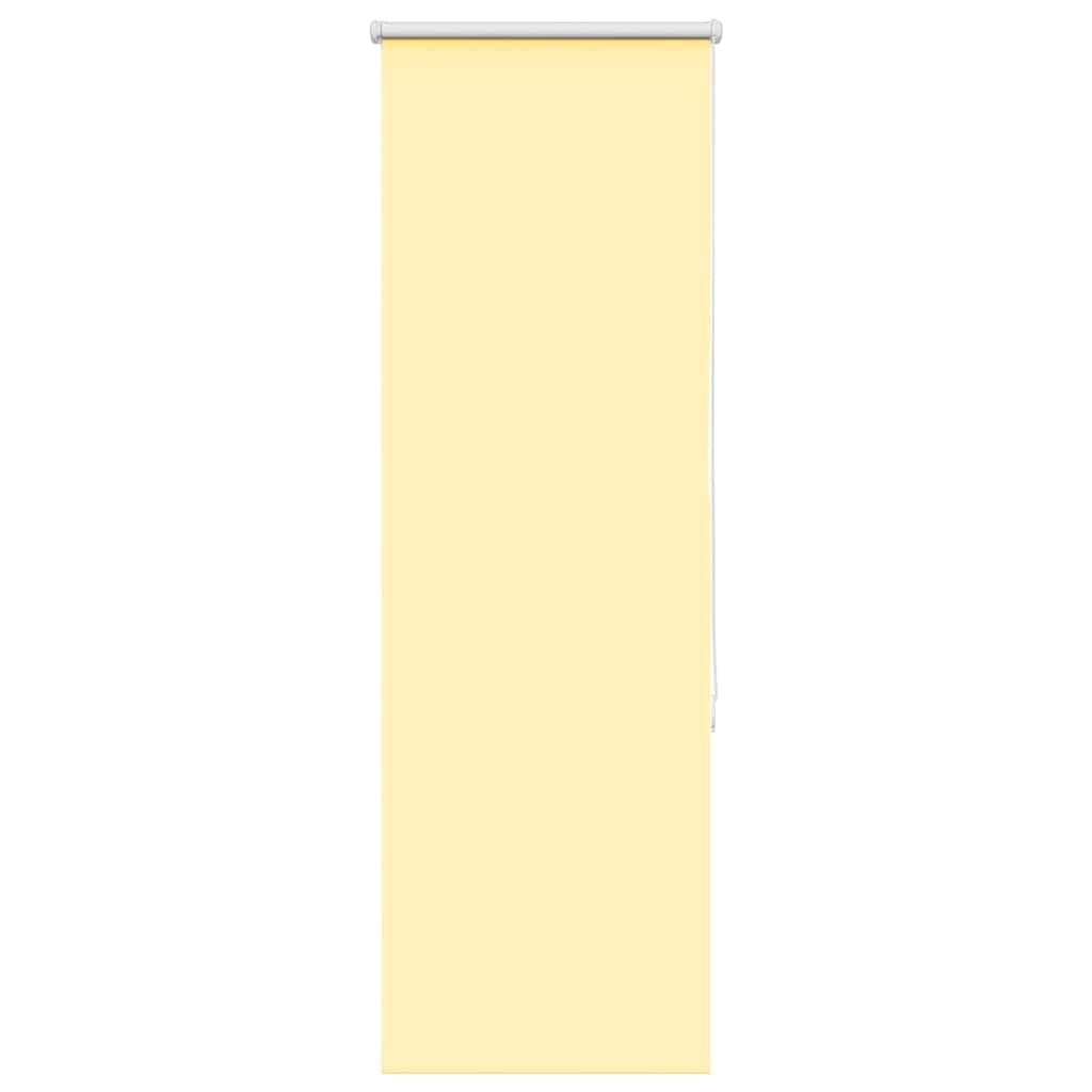 vidaXL Roleta zaciemniająca Żółta 40x175 cm Szerokość tkaniny 35,7cm