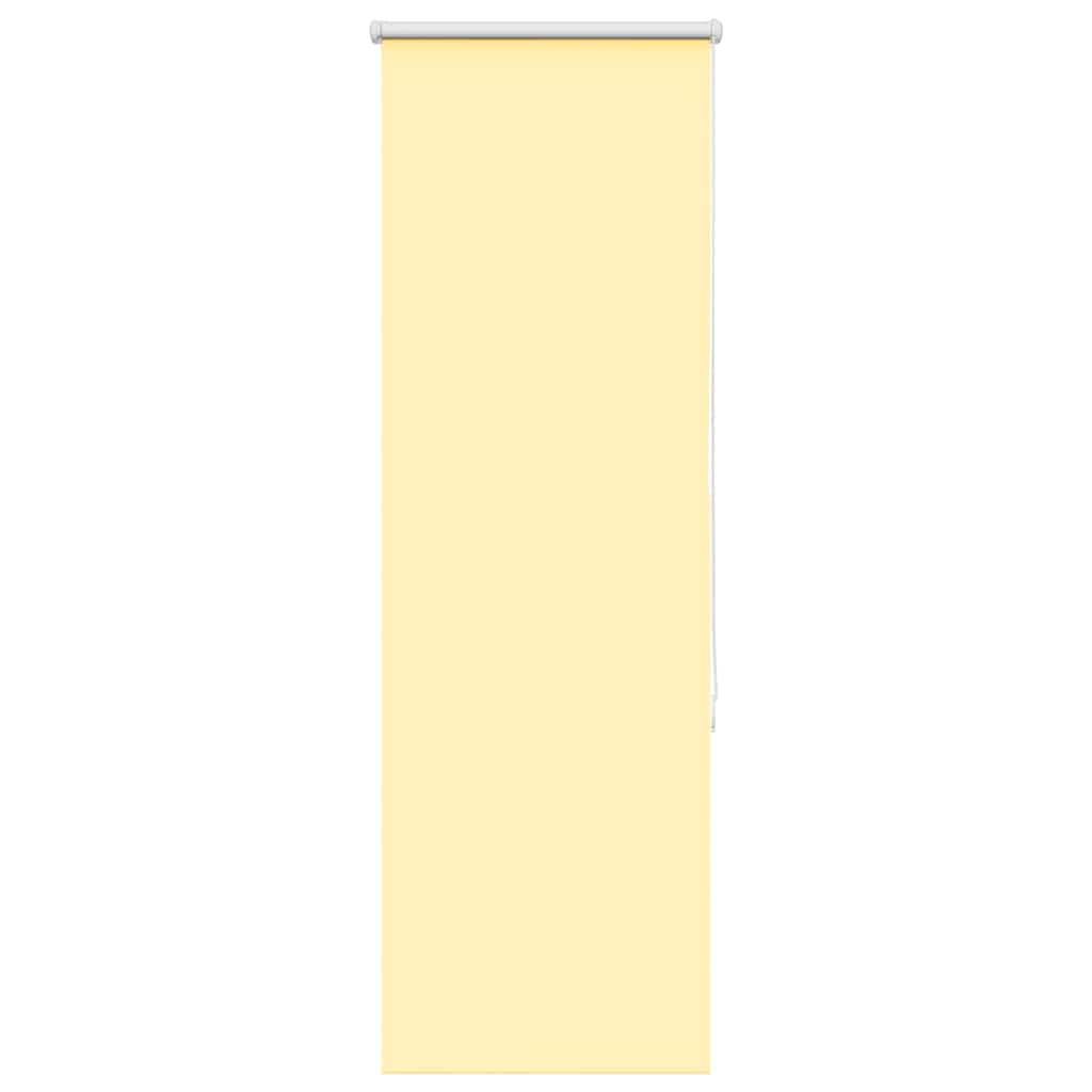 vidaXL Roleta zaciemniająca Żółta 55x175 cm Szerokość tkaniny 50,7cm