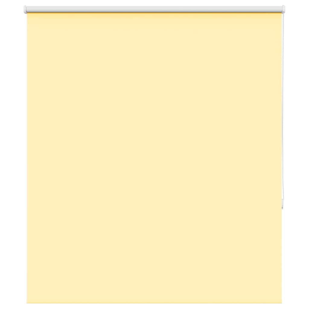 vidaXL Roleta zaciemniająca Żółta 135x175 cm Szerokość tkaniny 131,6cm