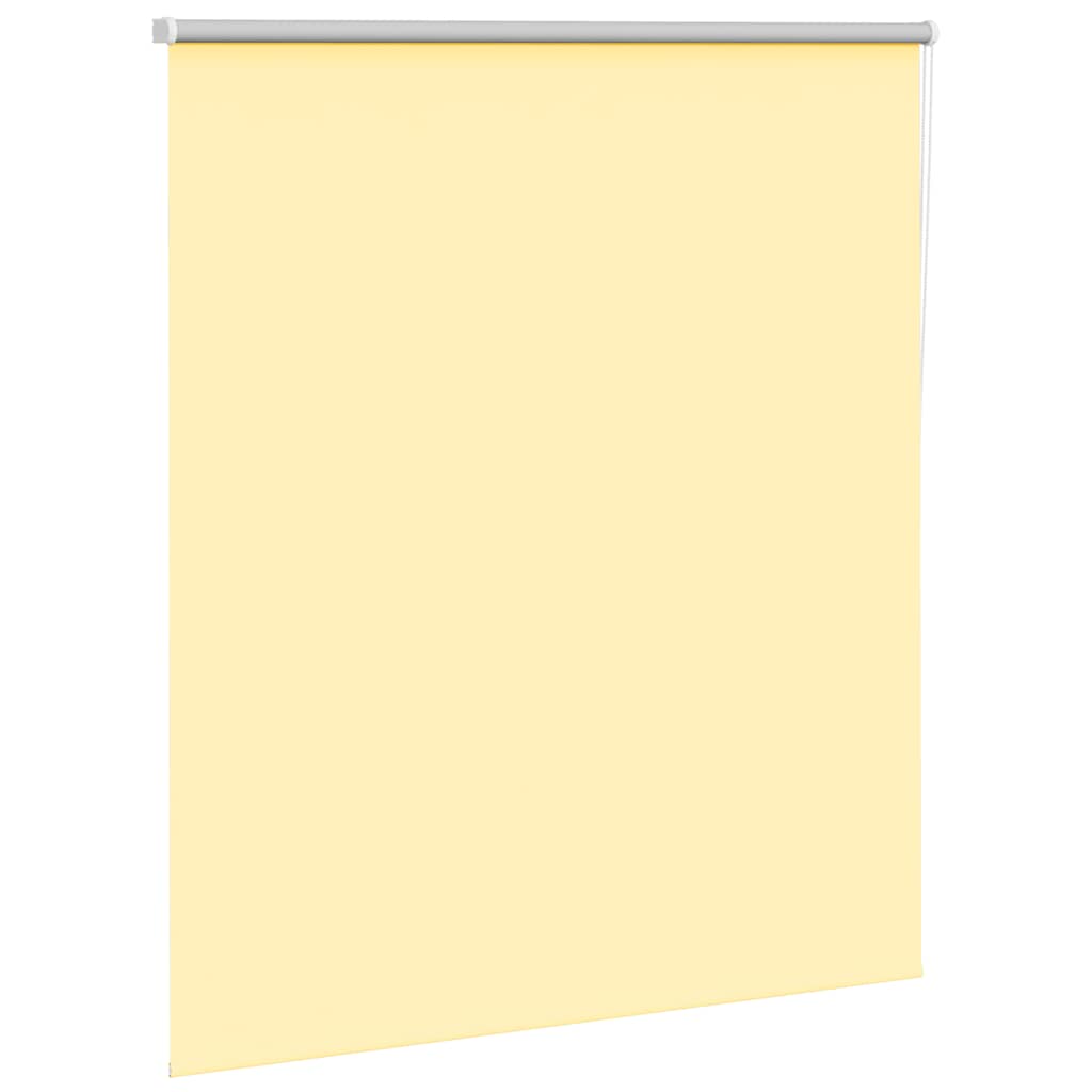 vidaXL Roleta zaciemniająca Żółta 135x175 cm Szerokość tkaniny 131,6cm