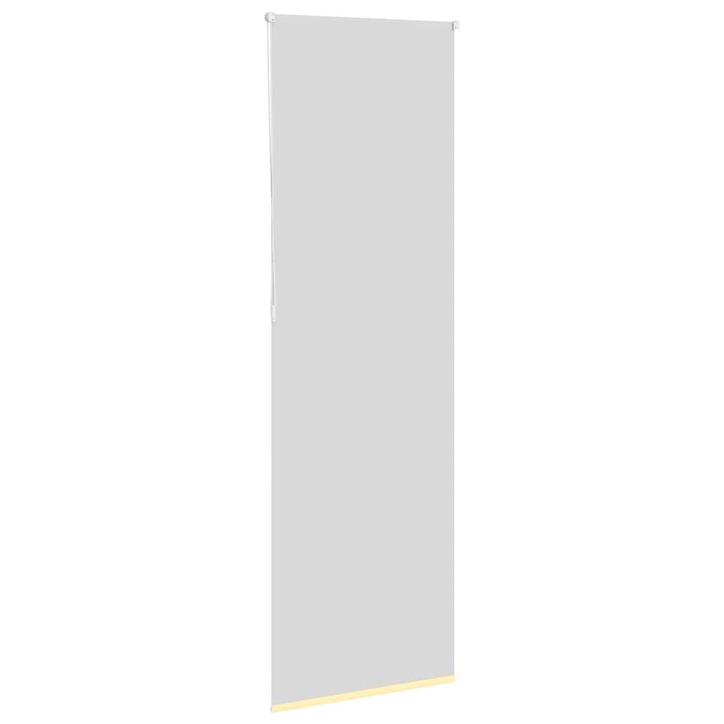 vidaXL Roleta zaciemniająca Żółta 65x210 cm Szerokość tkaniny 60,7 cm