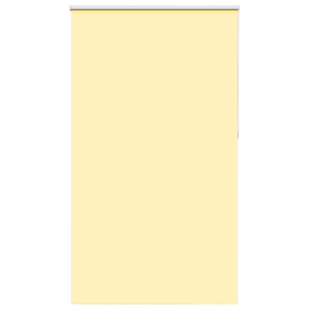 vidaXL Roleta zaciemniająca Żółta 135x210 cm Szerokość tkaniny 131,6cm