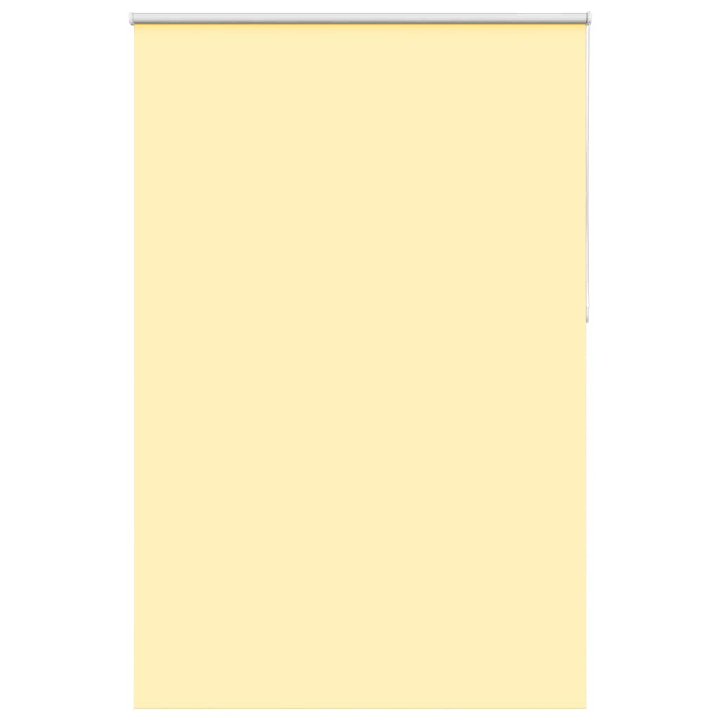 vidaXL Roleta zaciemniająca Żółta 145x210 cm Szerokość tkaniny 141,6cm