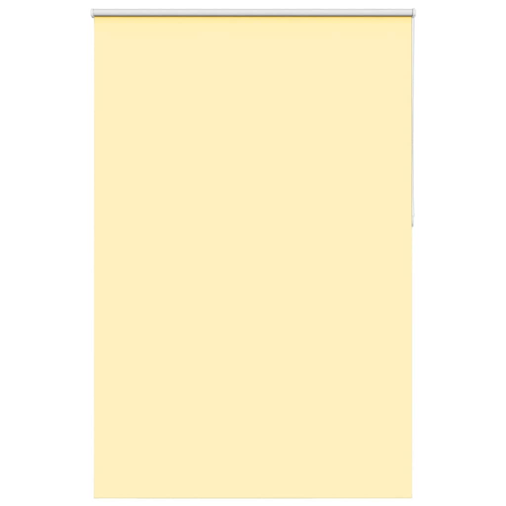 vidaXL Roleta zaciemniająca Żółta 150x210 cm Szerokość tkaniny 146,6cm
