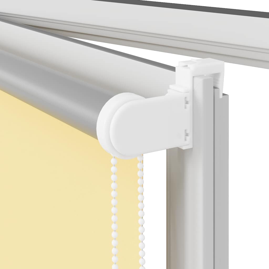 vidaXL Roleta zaciemniająca Żółta 150x210 cm Szerokość tkaniny 146,6cm