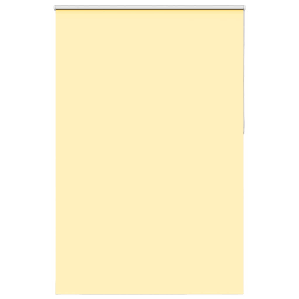 vidaXL Roleta zaciemniająca Żółta 155x210 cm Szerokość tkaniny 151,6cm