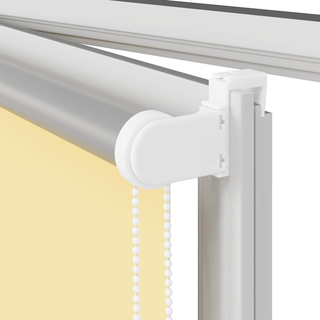 vidaXL Roleta zaciemniająca Żółta 155x210 cm Szerokość tkaniny 151,6cm