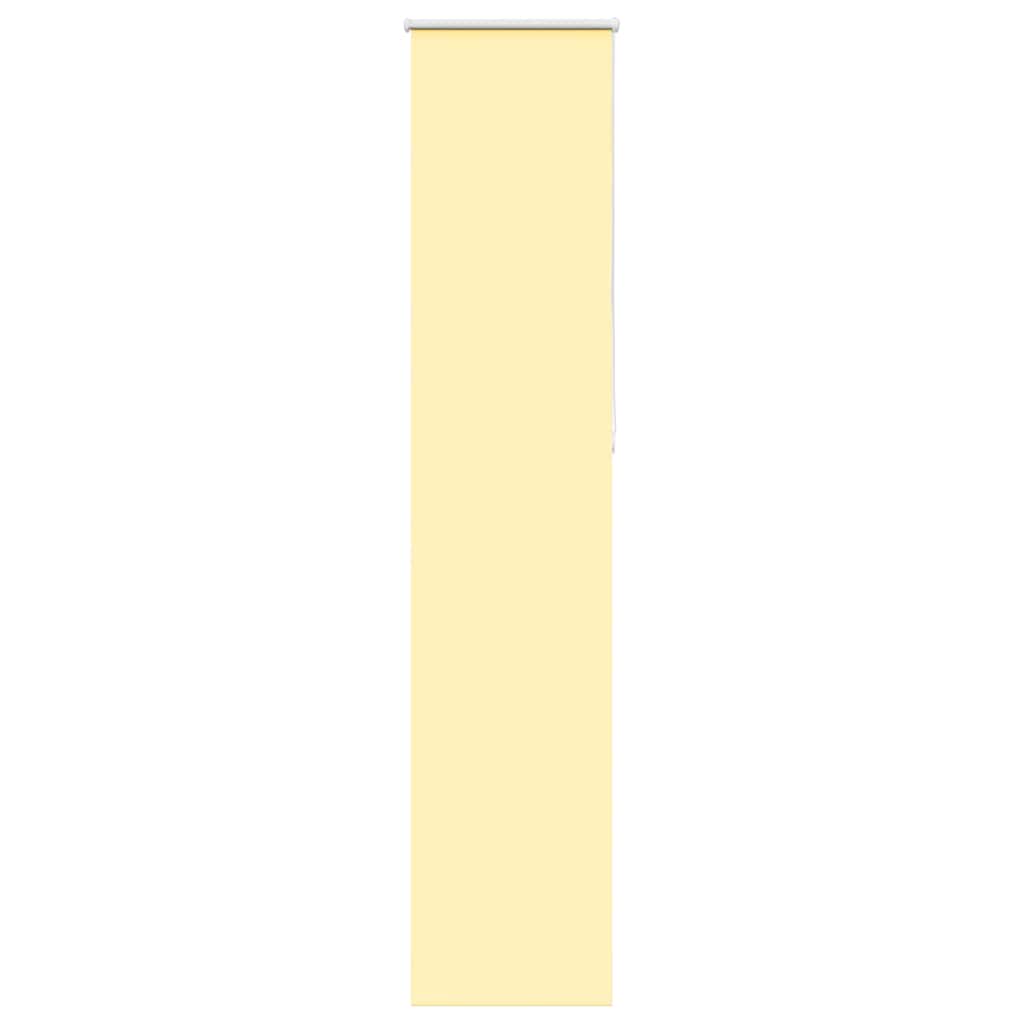 vidaXL Roleta zaciemniająca Żółta 60x230 cm Szerokość tkaniny 55,7 cm