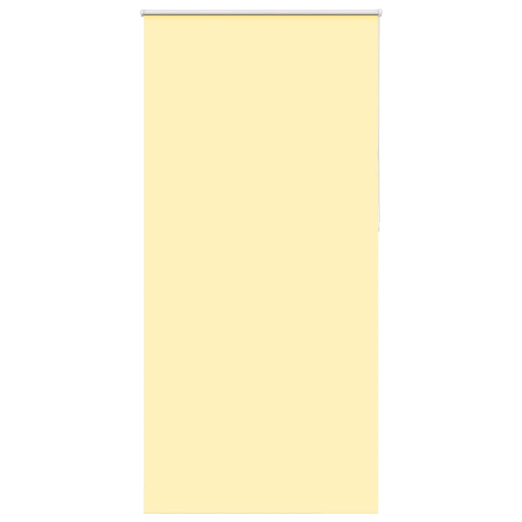 vidaXL Roleta zaciemniająca Żółta 95x230 cm Szerokość tkaniny 90,7 cm