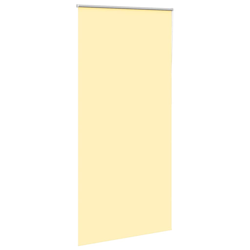 vidaXL Roleta zaciemniająca Żółta 105x230 cm Szerokość tkaniny 100,7cm