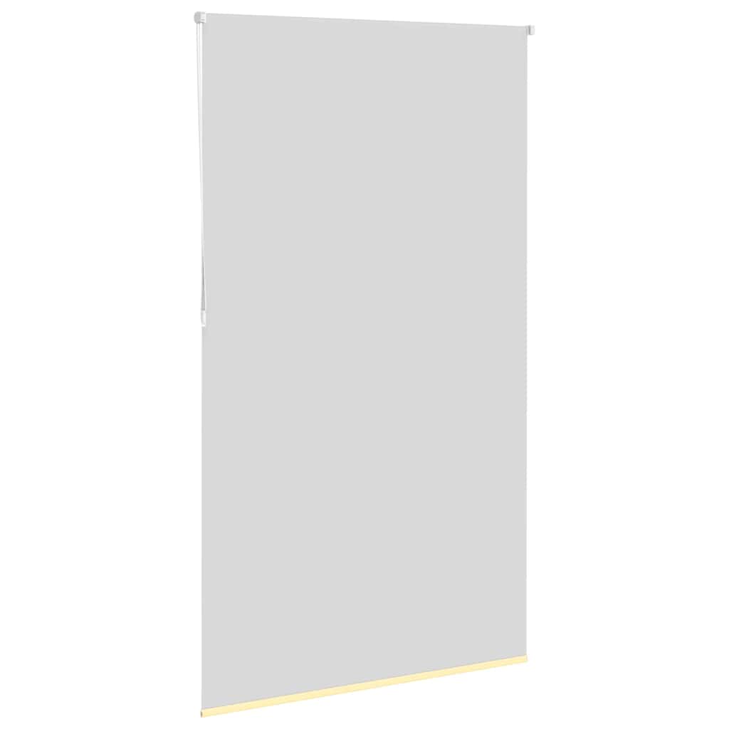 vidaXL Roleta zaciemniająca Żółta 130x230 cm Szerokość tkaniny 126,6cm