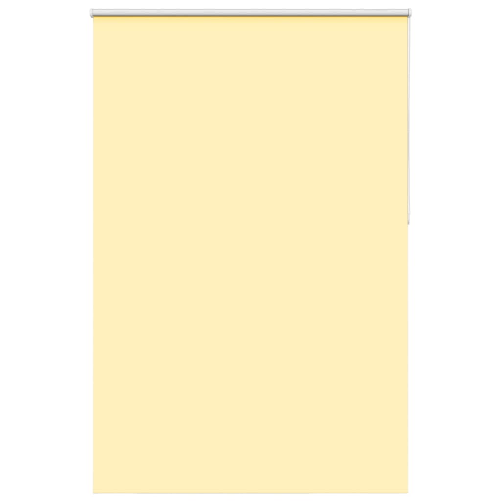 vidaXL Roleta zaciemniająca Żółta 150x230 cm Szerokość tkaniny 146,6cm