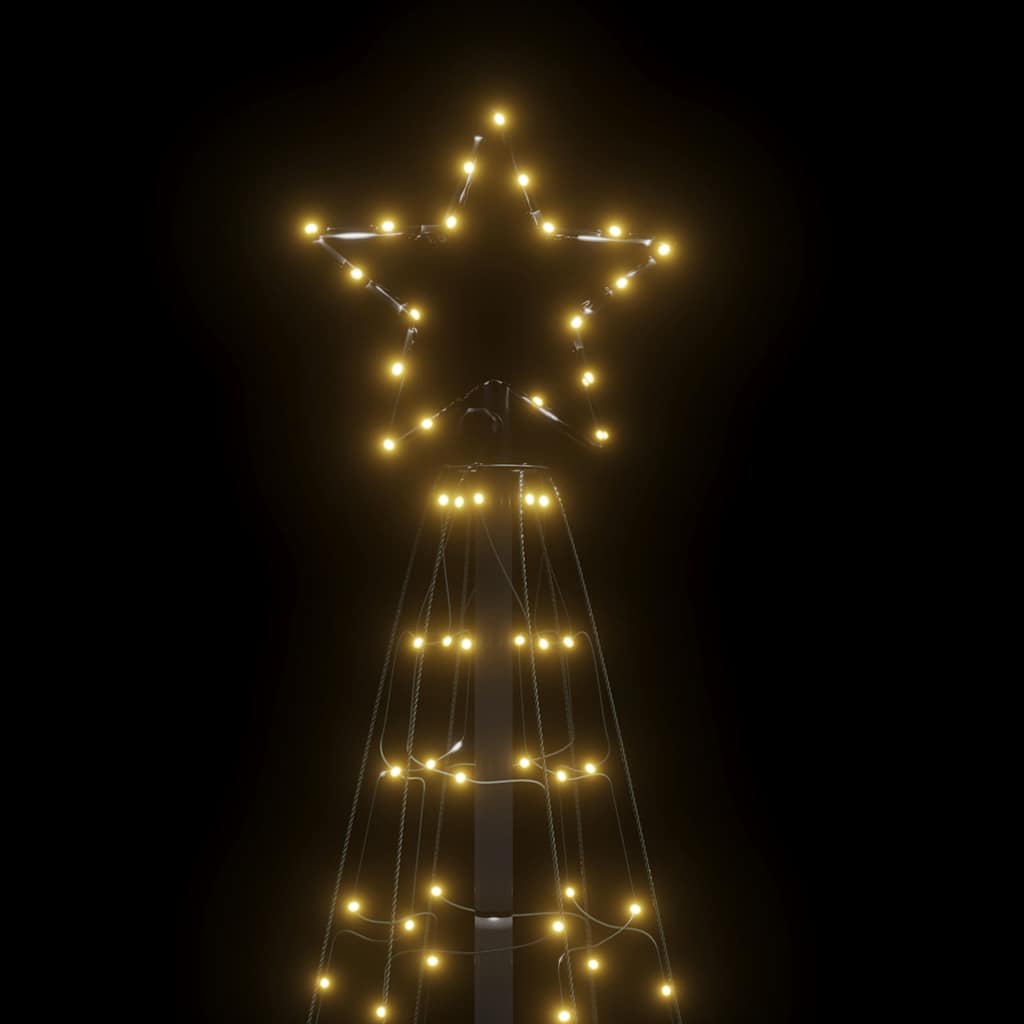 vidaXL LED Choinka Bożonarodzeniowa z Kolcami 220 LED Ciepła Biała 180 cm
