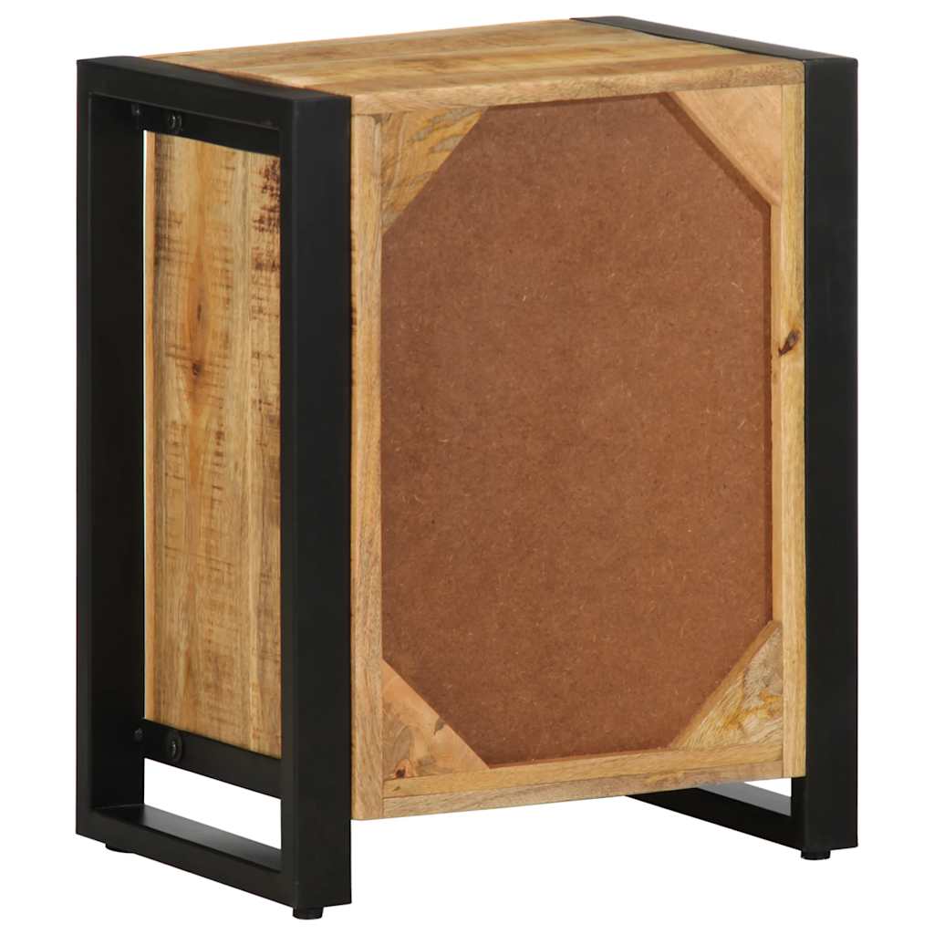vidaXL Szafka nocna, 40x30x50 cm, lite, surowe drewno mango