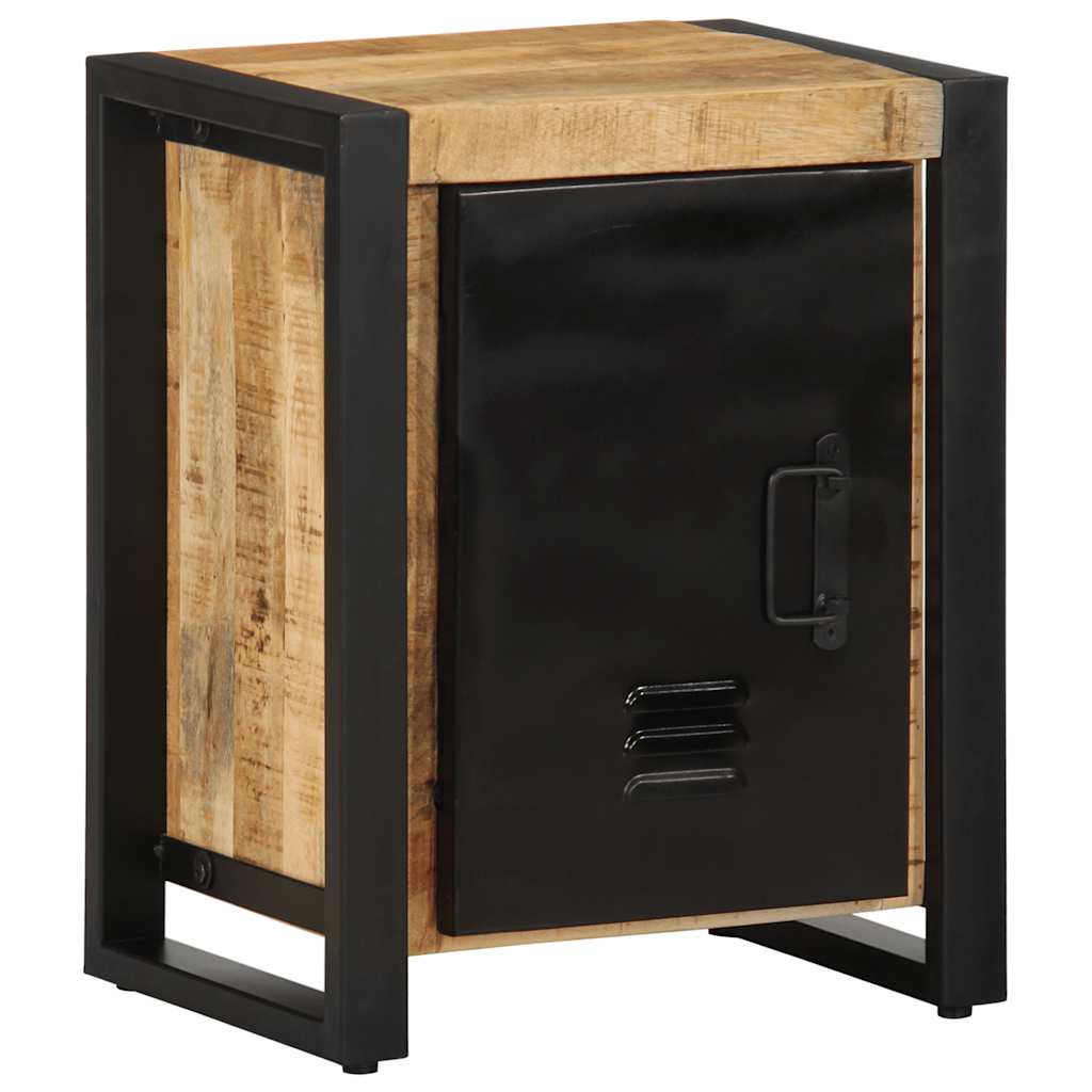 vidaXL Szafka nocna, 40 x 30 x 51 cm, surowe drewno mango