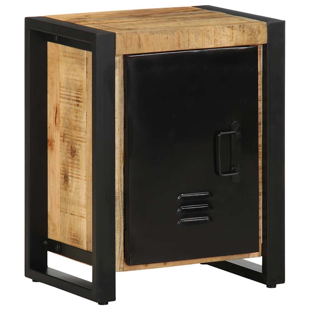 vidaXL Szafka nocna, 40 x 30 x 51 cm, surowe drewno mango