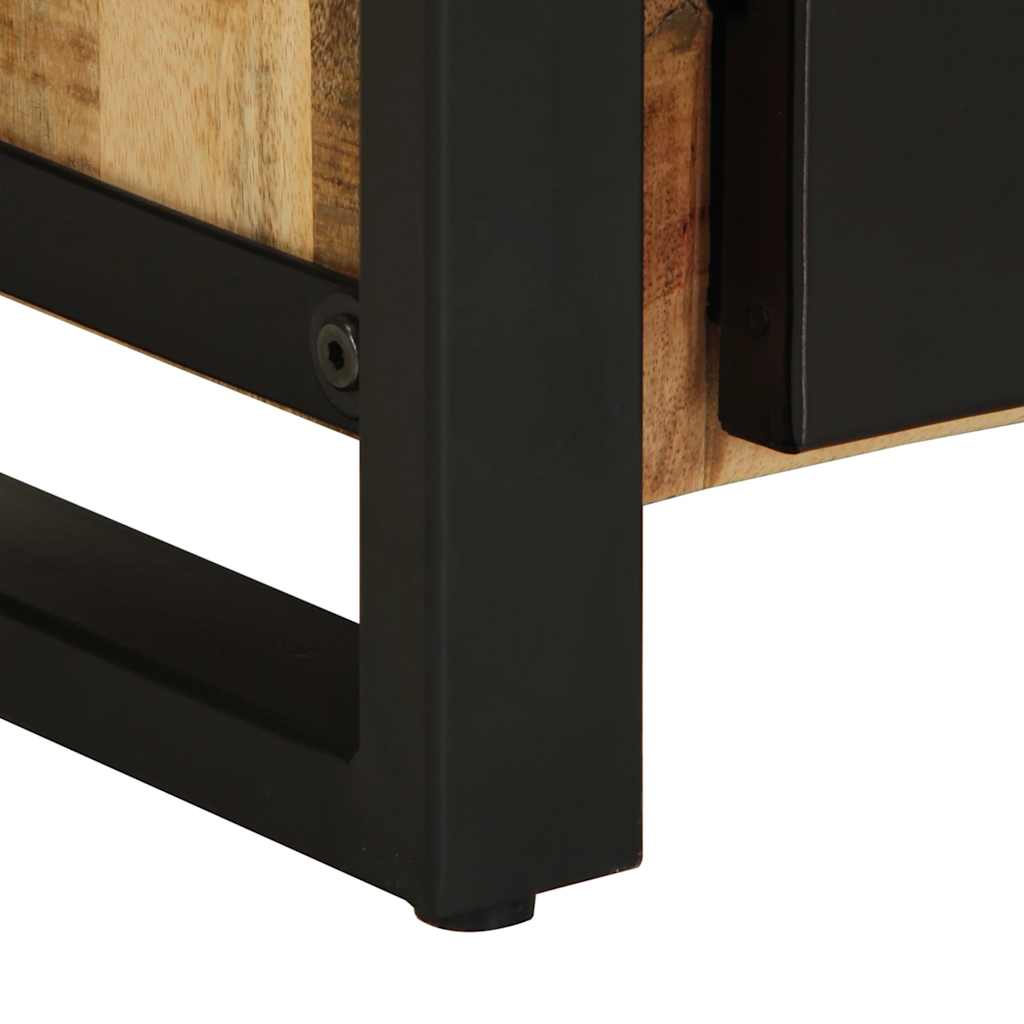 vidaXL Szafka nocna, 40 x 30 x 51 cm, surowe drewno mango