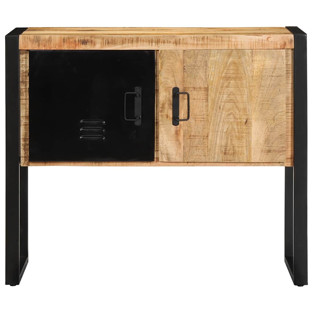 vidaXL Szafka konsolowa, 90x35x75 cm, surowe drewno mango
