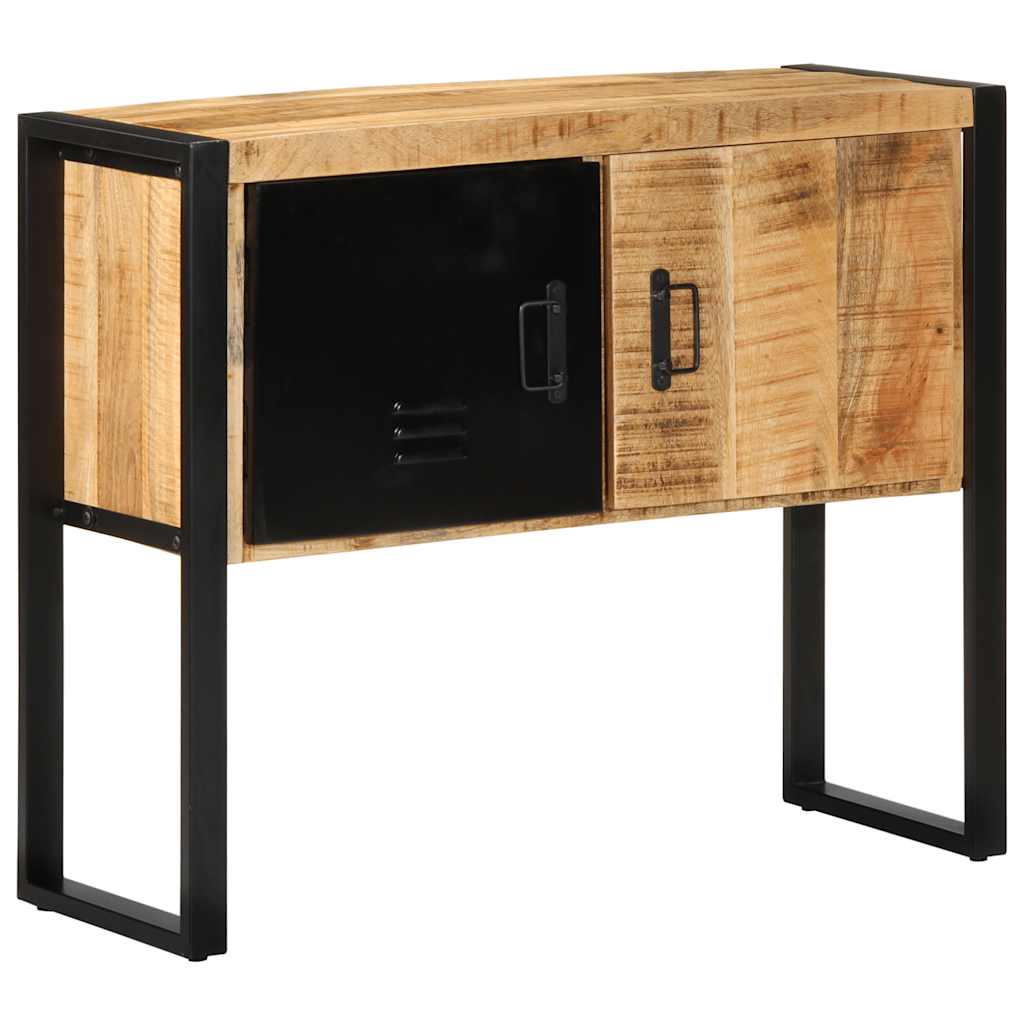 vidaXL Szafka konsolowa, 90x35x75 cm, surowe drewno mango
