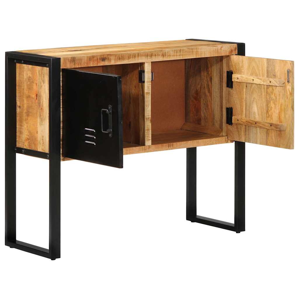 vidaXL Szafka konsolowa, 90x35x75 cm, surowe drewno mango