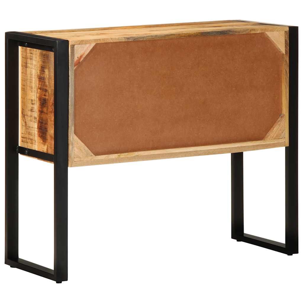 vidaXL Szafka konsolowa, 90x35x75 cm, surowe drewno mango
