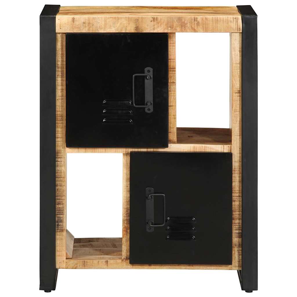 vidaXL Szafka, 55x35x70 cm, lite surowe drewno mango