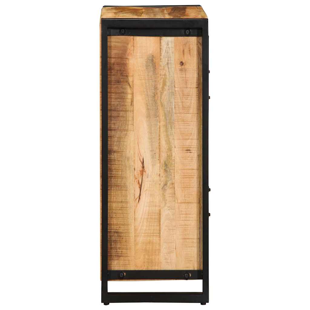 vidaXL Szafka, 55x35x70 cm, lite surowe drewno mango