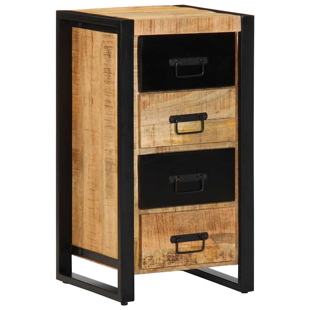vidaXL Szafka z szufladami, 40x40x90 cm, lite surowe drewno mango