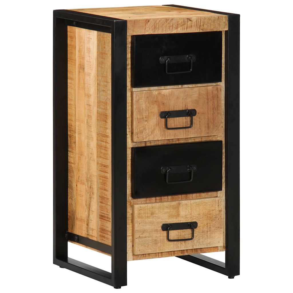 vidaXL Szafka z szufladami, 40x40x90 cm, lite surowe drewno mango