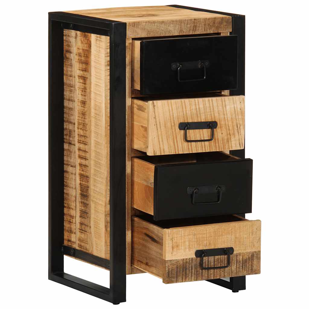 vidaXL Szafka z szufladami, 40x40x90 cm, lite surowe drewno mango