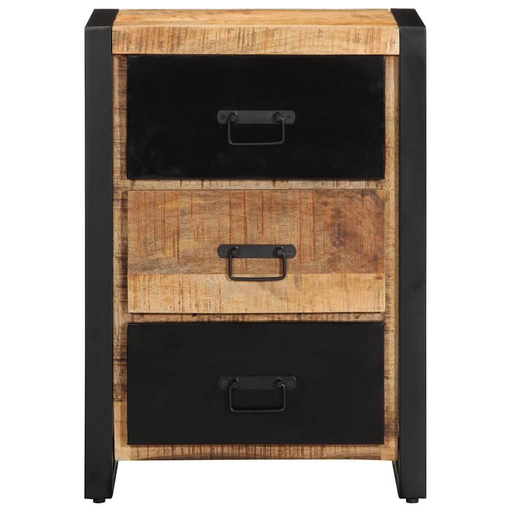 vidaXL Szafka z szufladami, 50x35x70 cm, lite surowe drewno mango