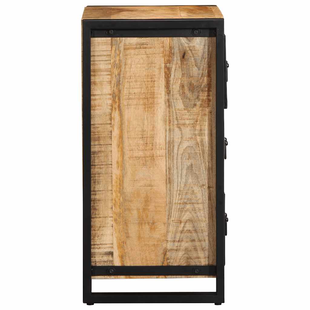 vidaXL Szafka z szufladami, 50x35x70 cm, lite surowe drewno mango