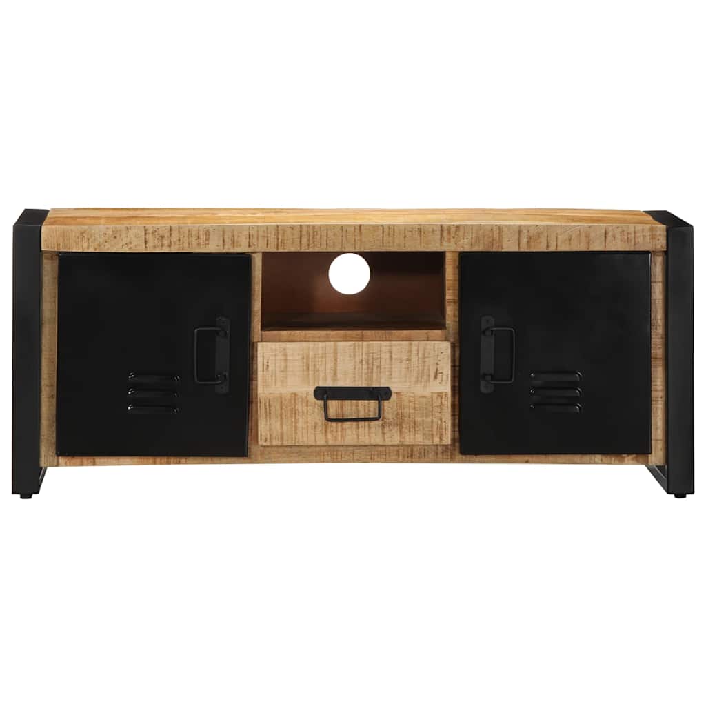 vidaXL Szafka RTV 100x30x40 cm lite drewno surowe mango