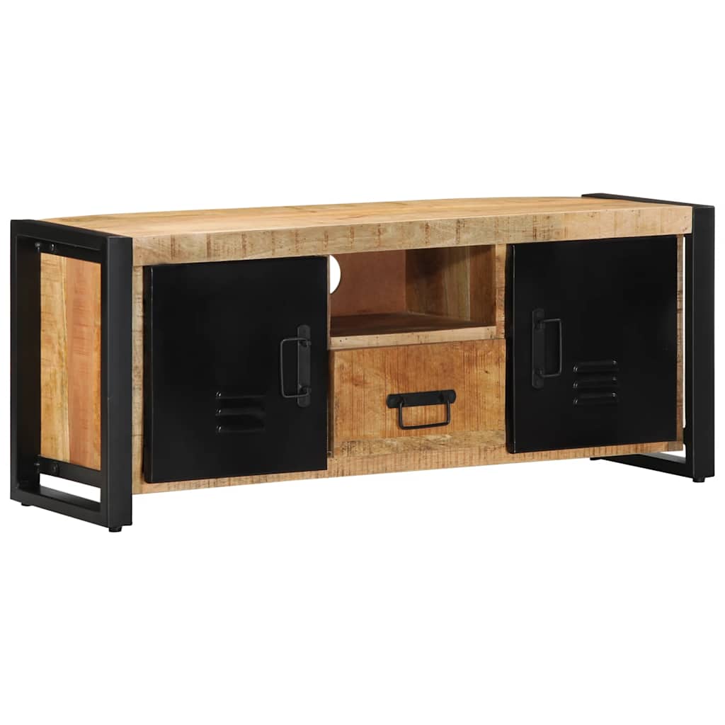 vidaXL Szafka RTV 100x30x40 cm lite drewno surowe mango