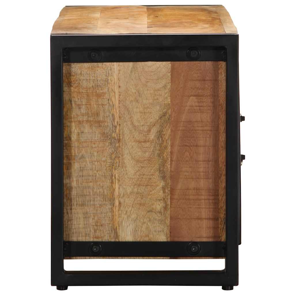 vidaXL Szafka RTV 100x30x40 cm lite drewno surowe mango