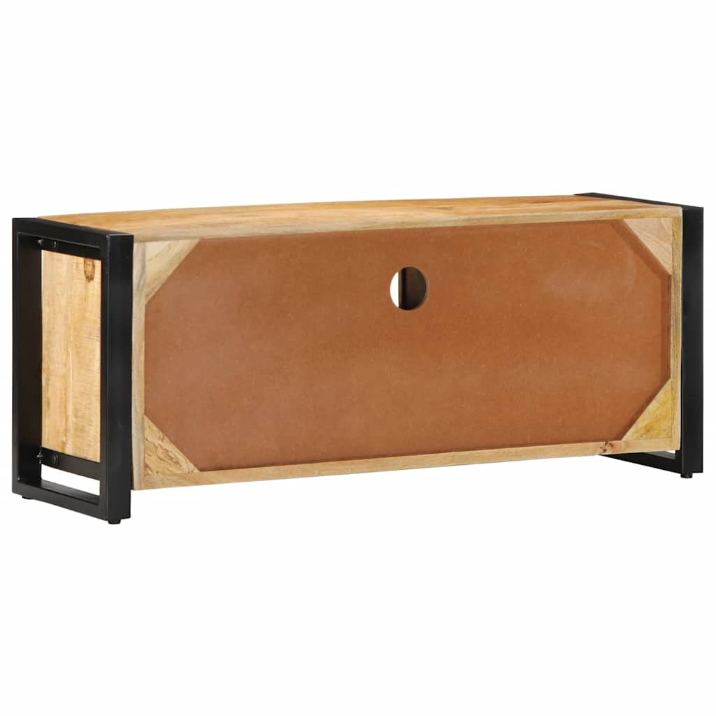 vidaXL Szafka RTV 100x30x40 cm lite drewno surowe mango