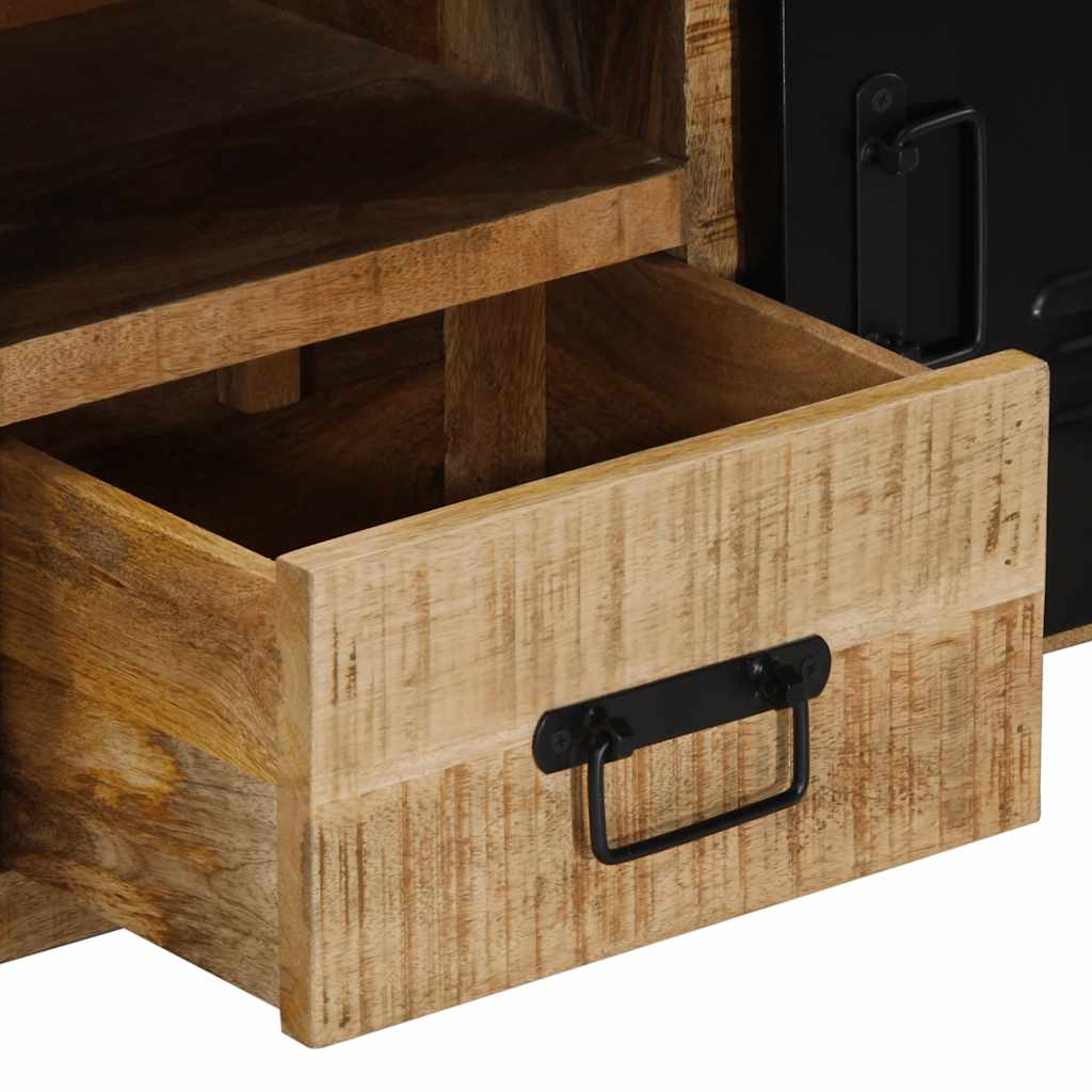 vidaXL Szafka RTV 100x30x40 cm lite drewno surowe mango