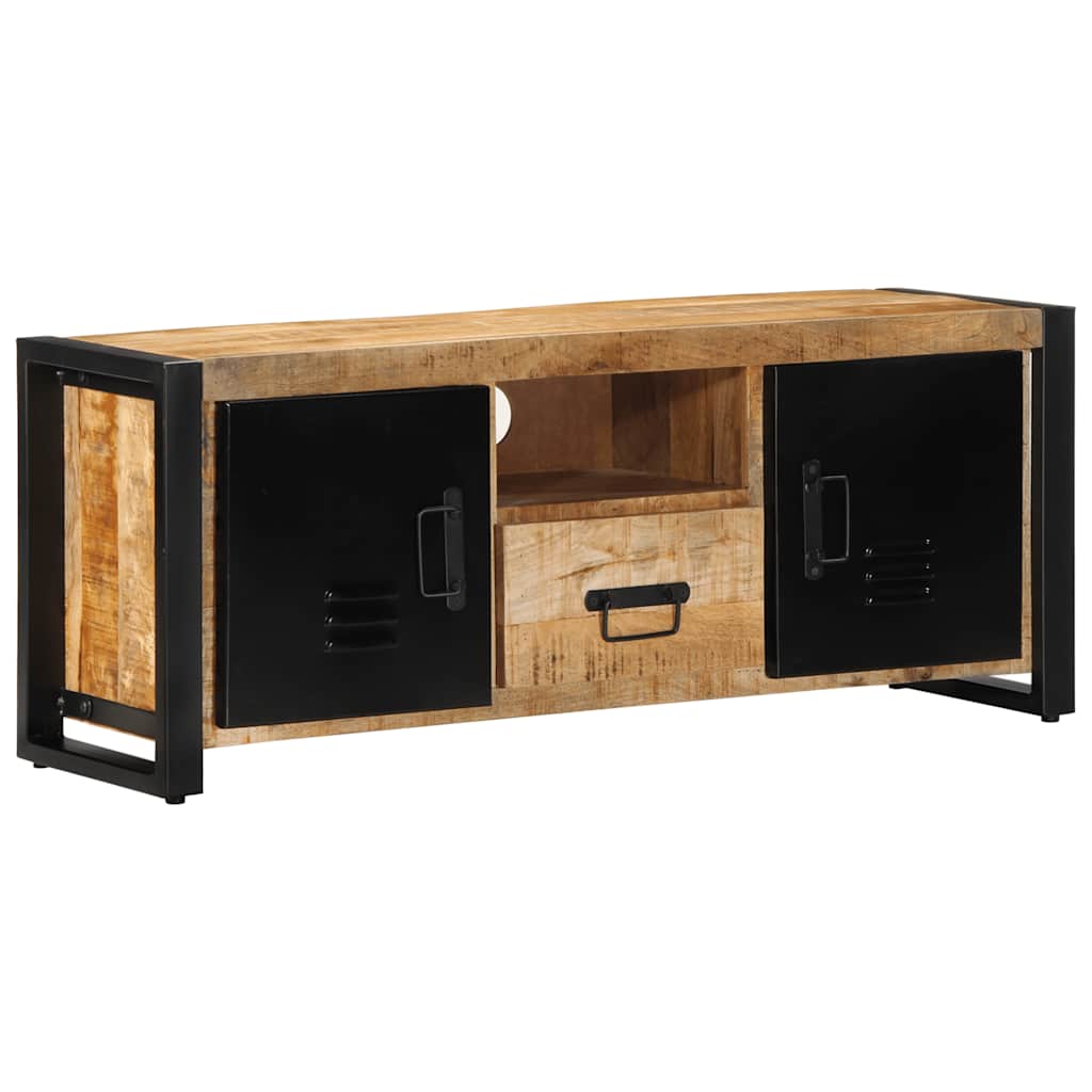vidaXL Szafka RTV 100x30x40 cm lite drewno surowe mango