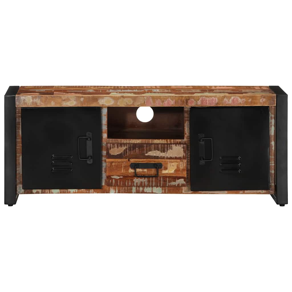 vidaXL Szafka RTV 100x30x40 cm Drewno lite odzyskane