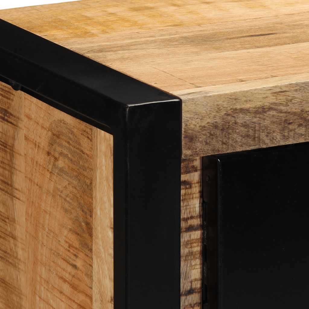 vidaXL Szafka RTV 80x30x35 cm lite drewno surowe mango