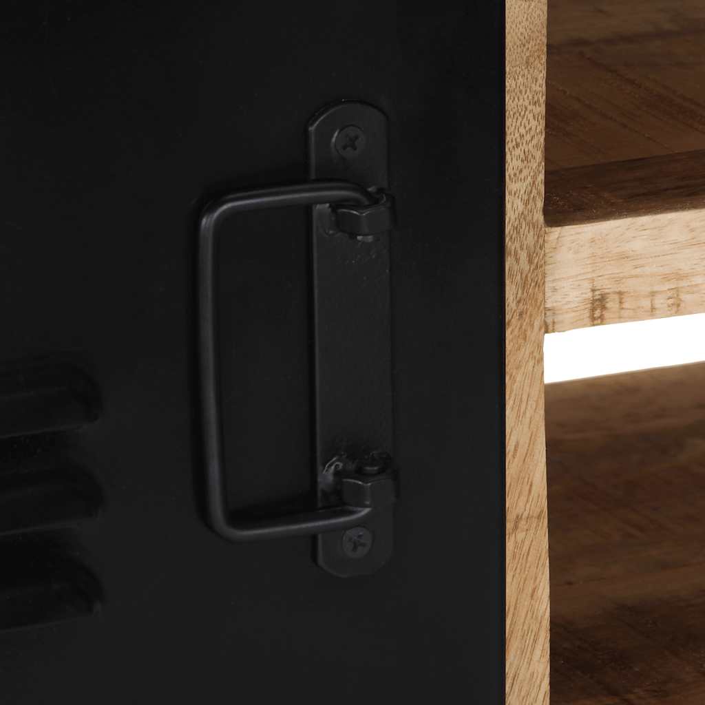 vidaXL Szafka RTV 80x30x35 cm lite drewno surowe mango