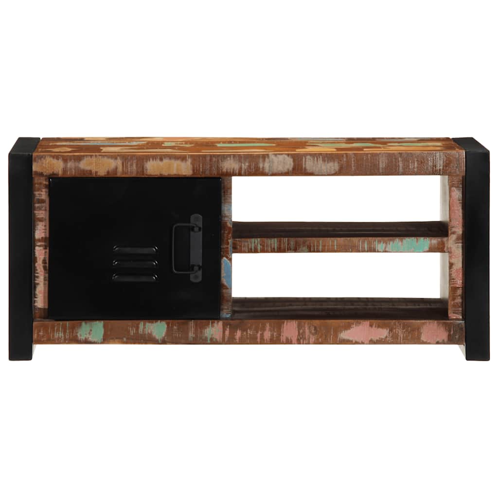 vidaXL Szafka RTV 80x30x35 cm Drewno lite odzyskane