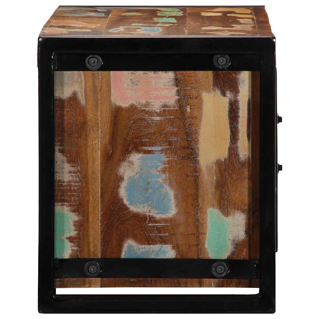 vidaXL Szafka RTV 80x30x35 cm Drewno lite odzyskane