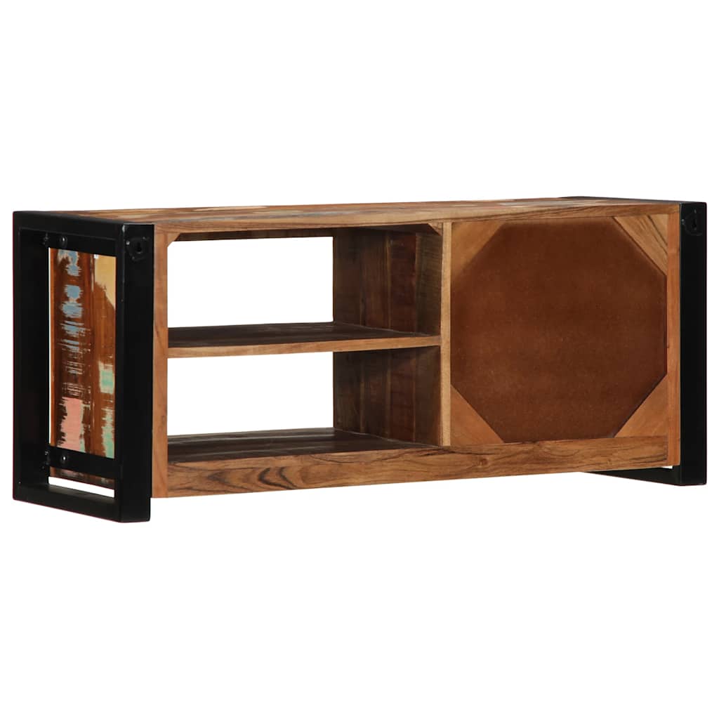 vidaXL Szafka RTV 80x30x35 cm Drewno lite odzyskane
