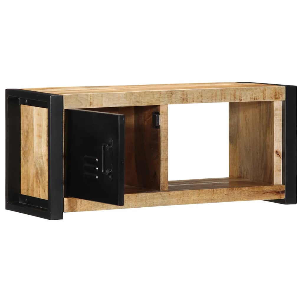 vidaXL Szafka RTV 80x30x35 cm lite drewno surowe mango